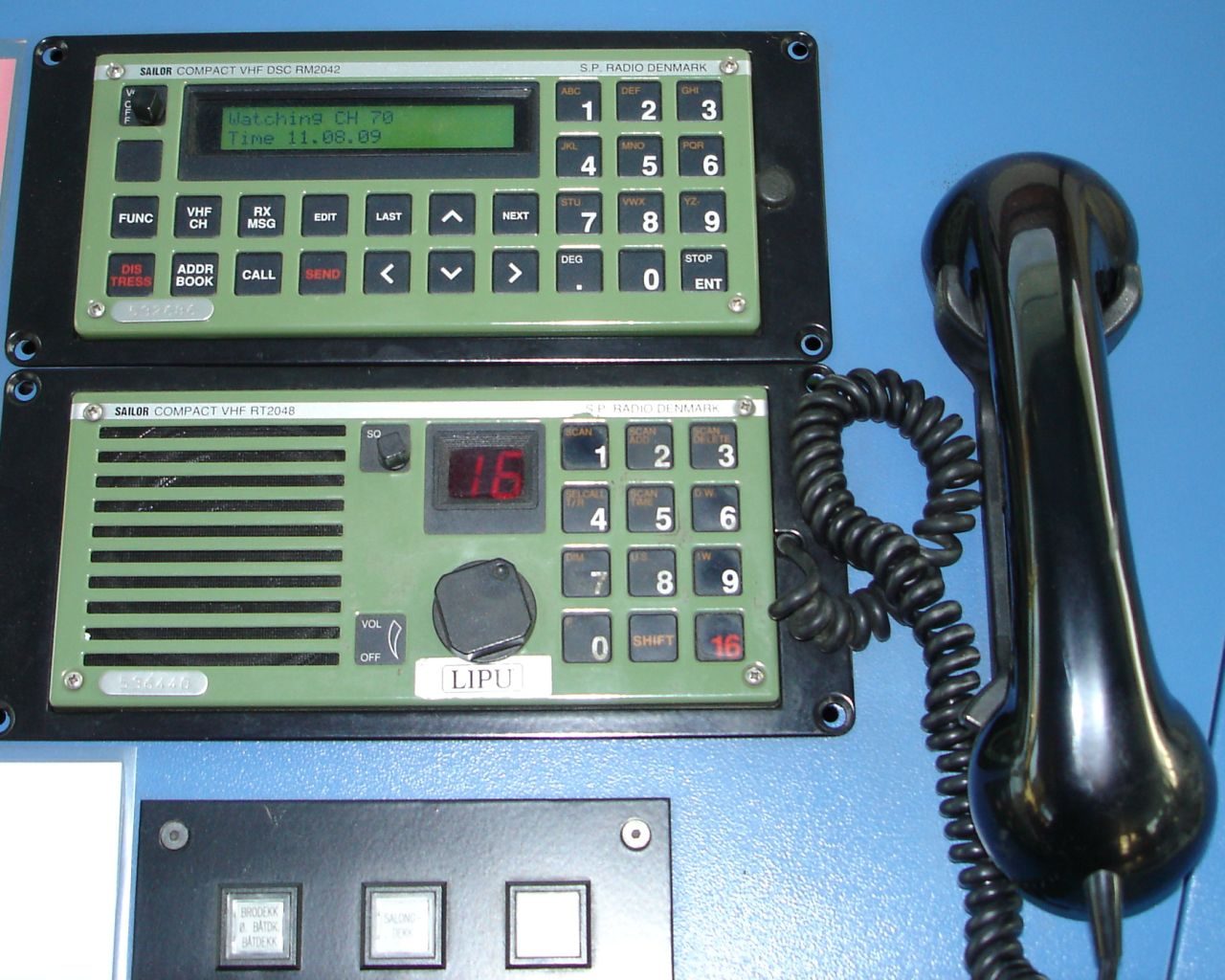 Canales VHF marinos