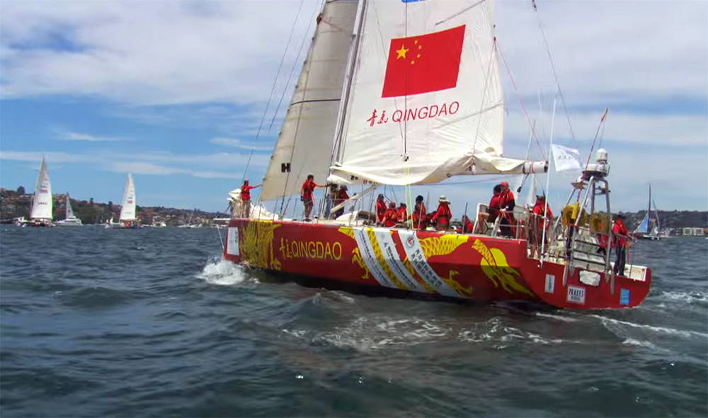 Salida de la Rolex Sydney-Hobart, regata emblemática donde han competido varios diseños suyos