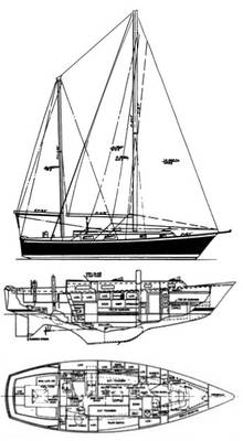 Pearson 365 Ketch