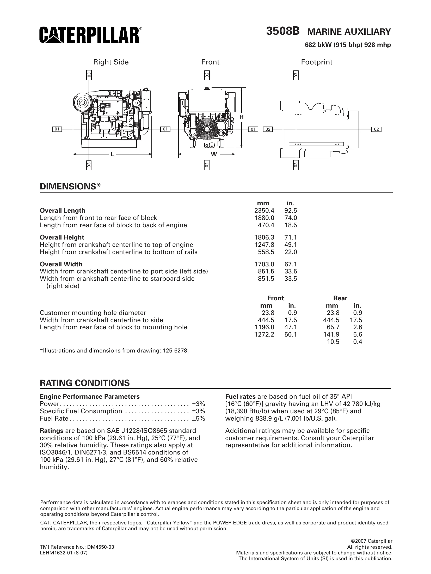 Caterpillar Marine 3508B — Página 2