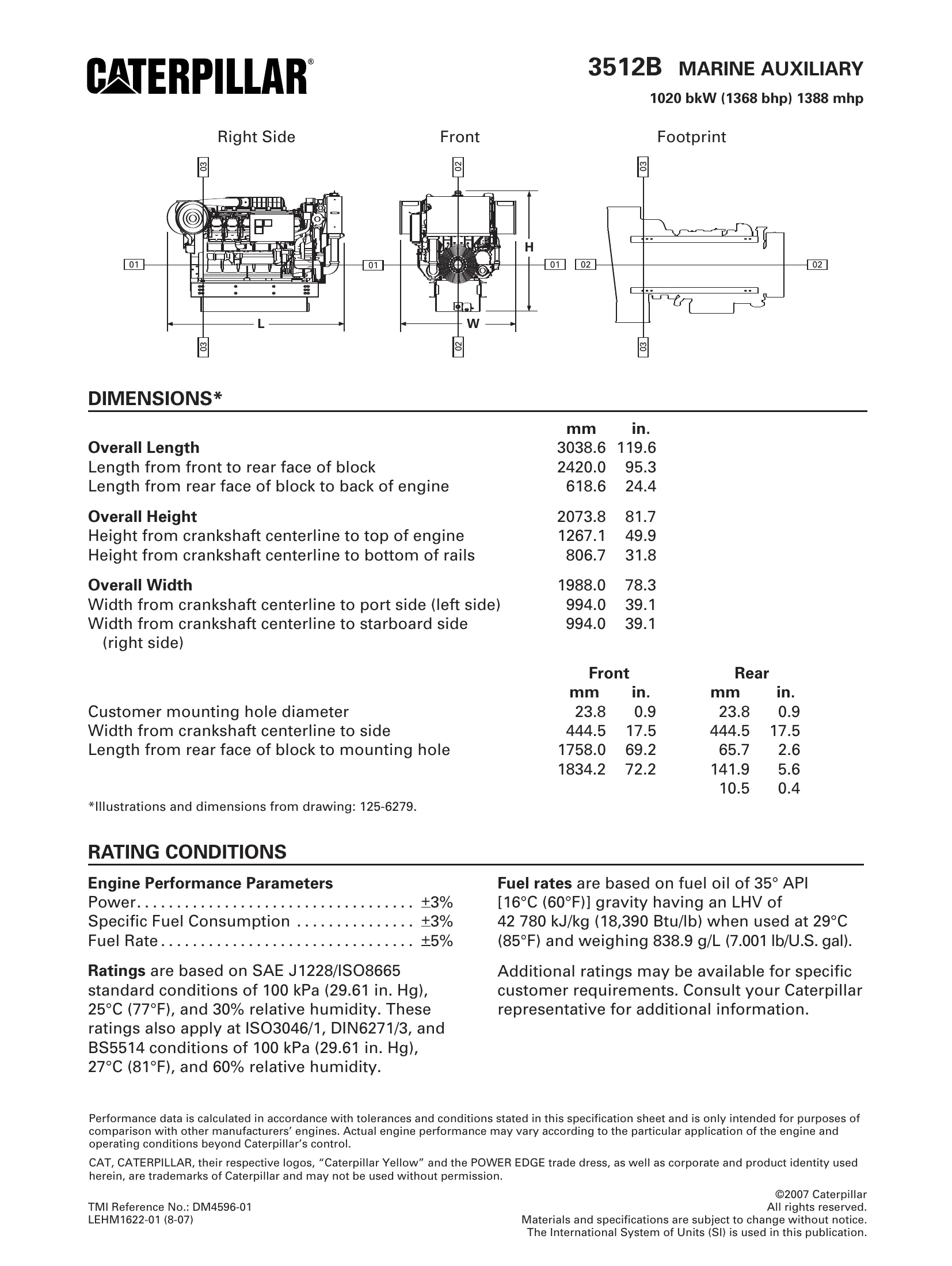 Caterpillar Marine 3512B — Página 2
