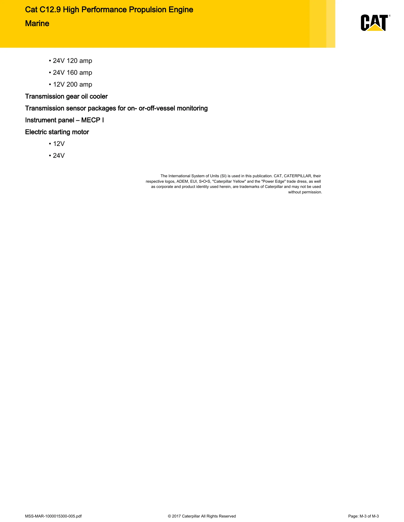 Caterpillar Marine C12.9 — Página 3