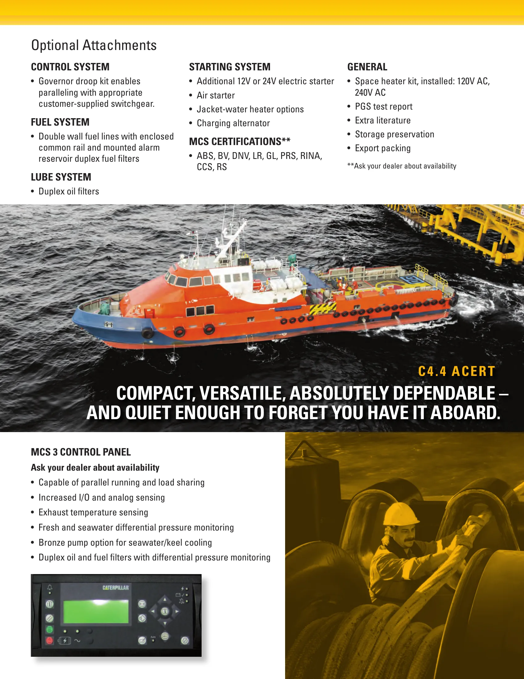 Caterpillar Marine C4.4 — Página 3