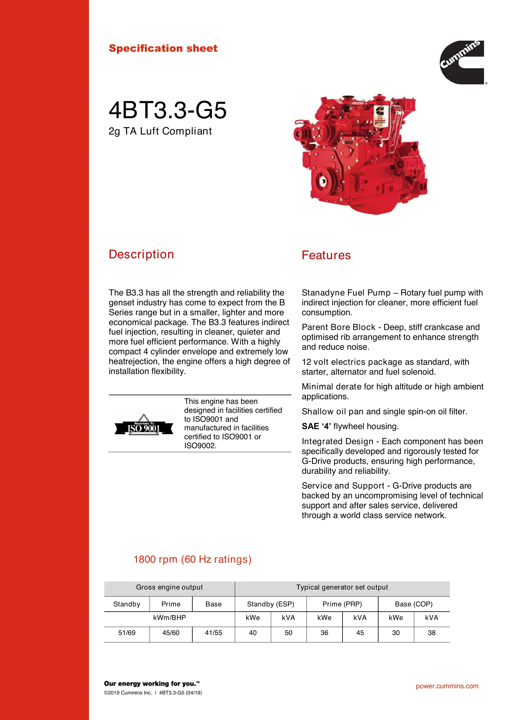 Cummins Marine QSB 5.9 380 — Página 1