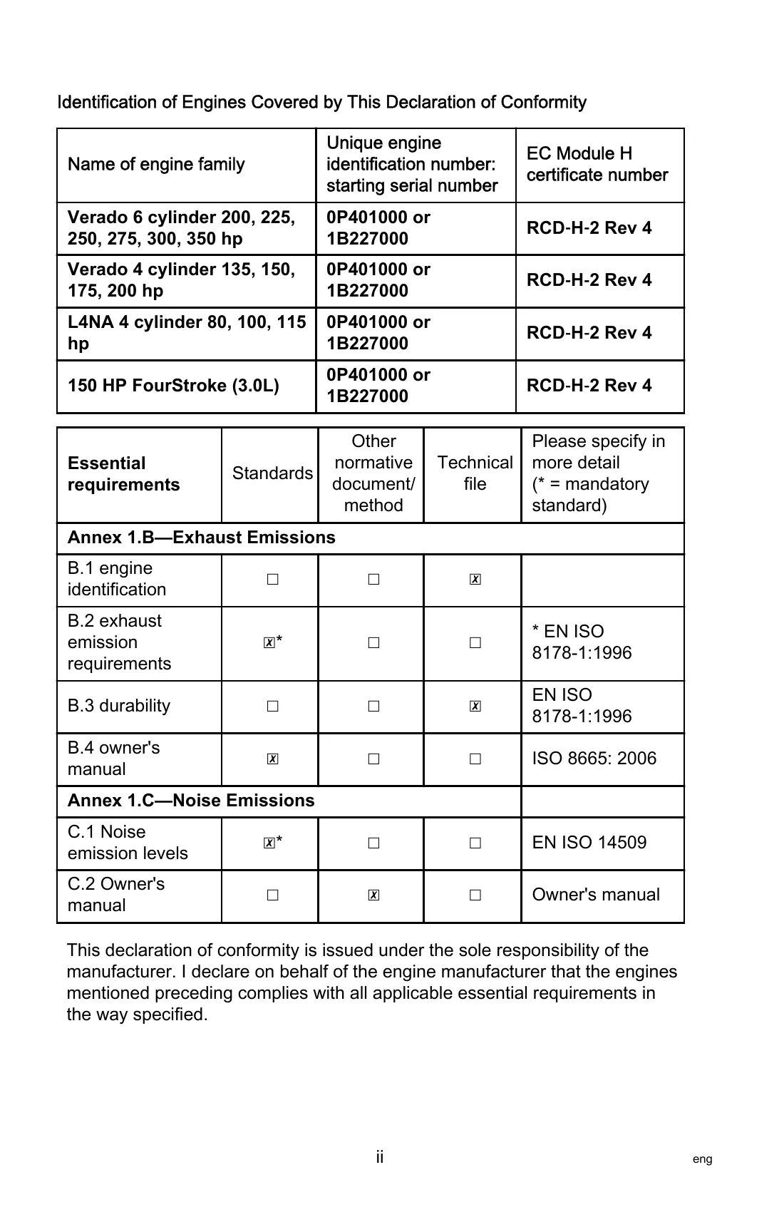 Mercury 115 ELPT FourStroke — Página 2