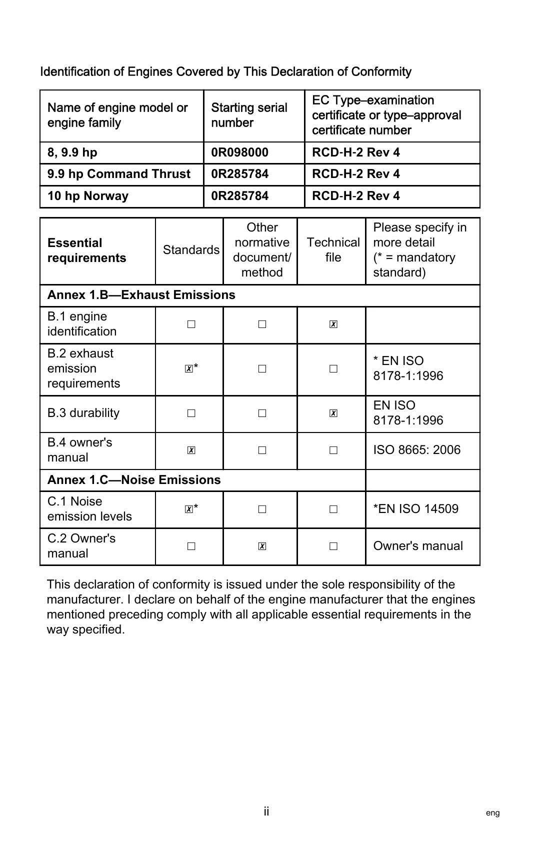 Mercury 9.9 ELH FourStroke — Página 2