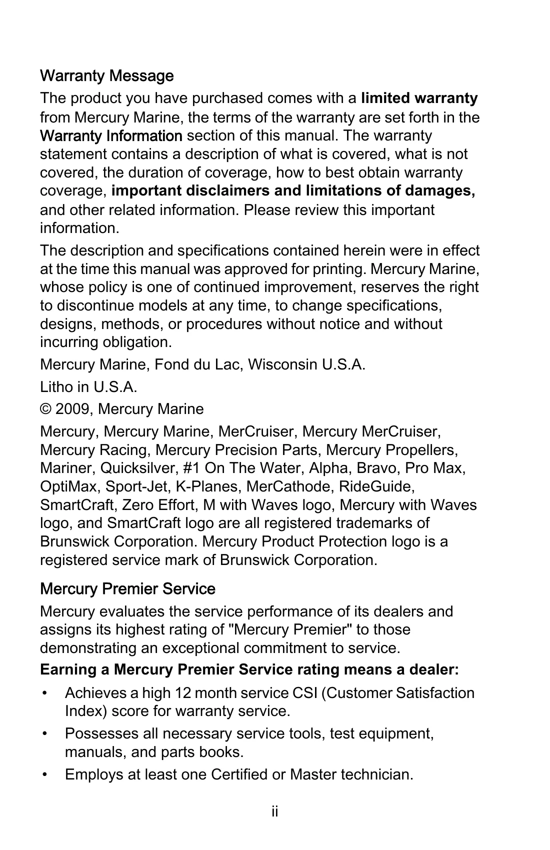 Mercury FourStroke 40 — Página 2