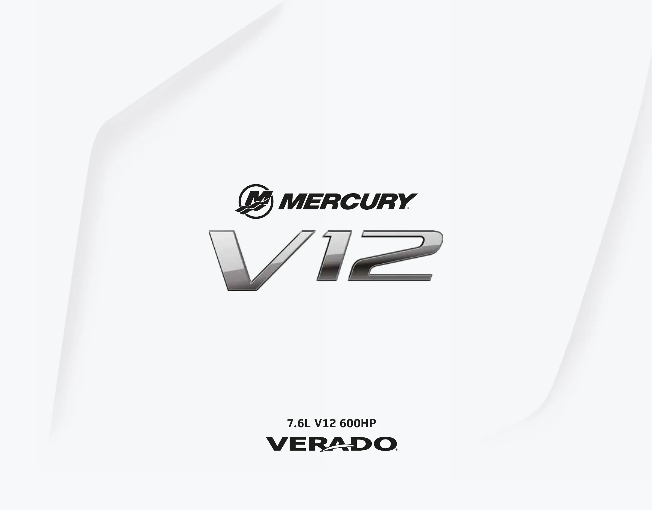 Mercury V12 600 Verado — Página 1