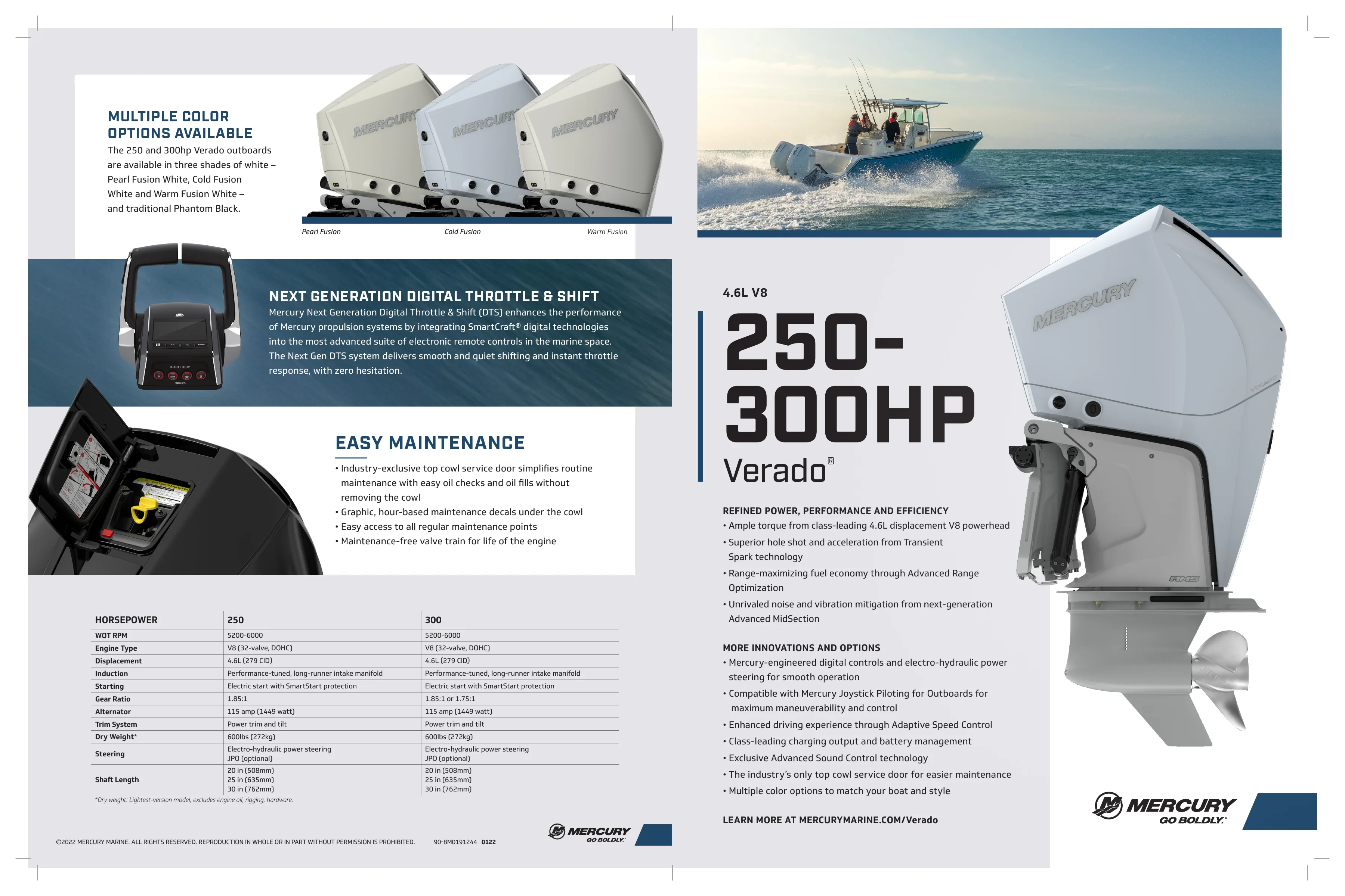 Mercury V8 300 Verado — Página 1