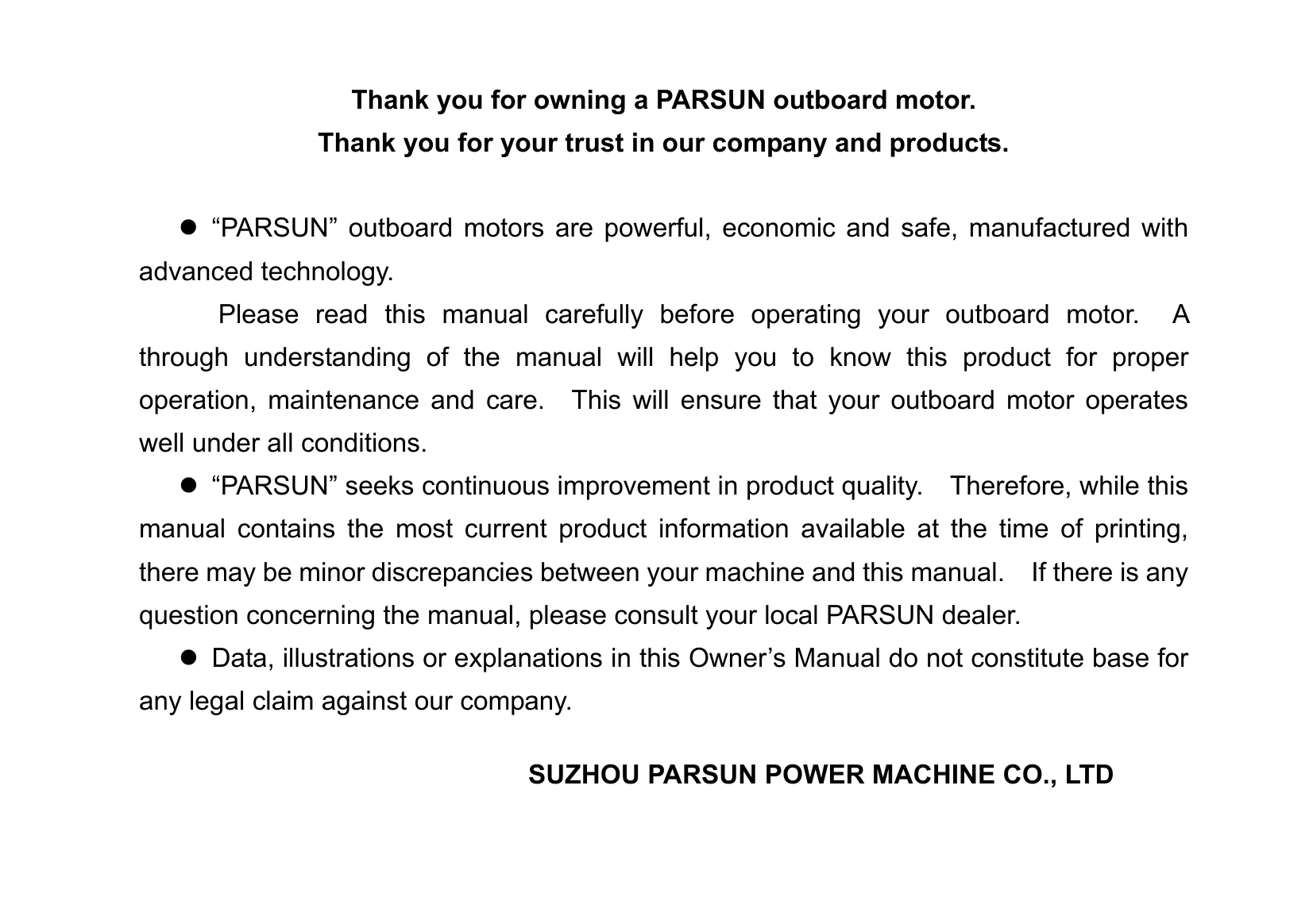 Parsun F25FWS — Página 2