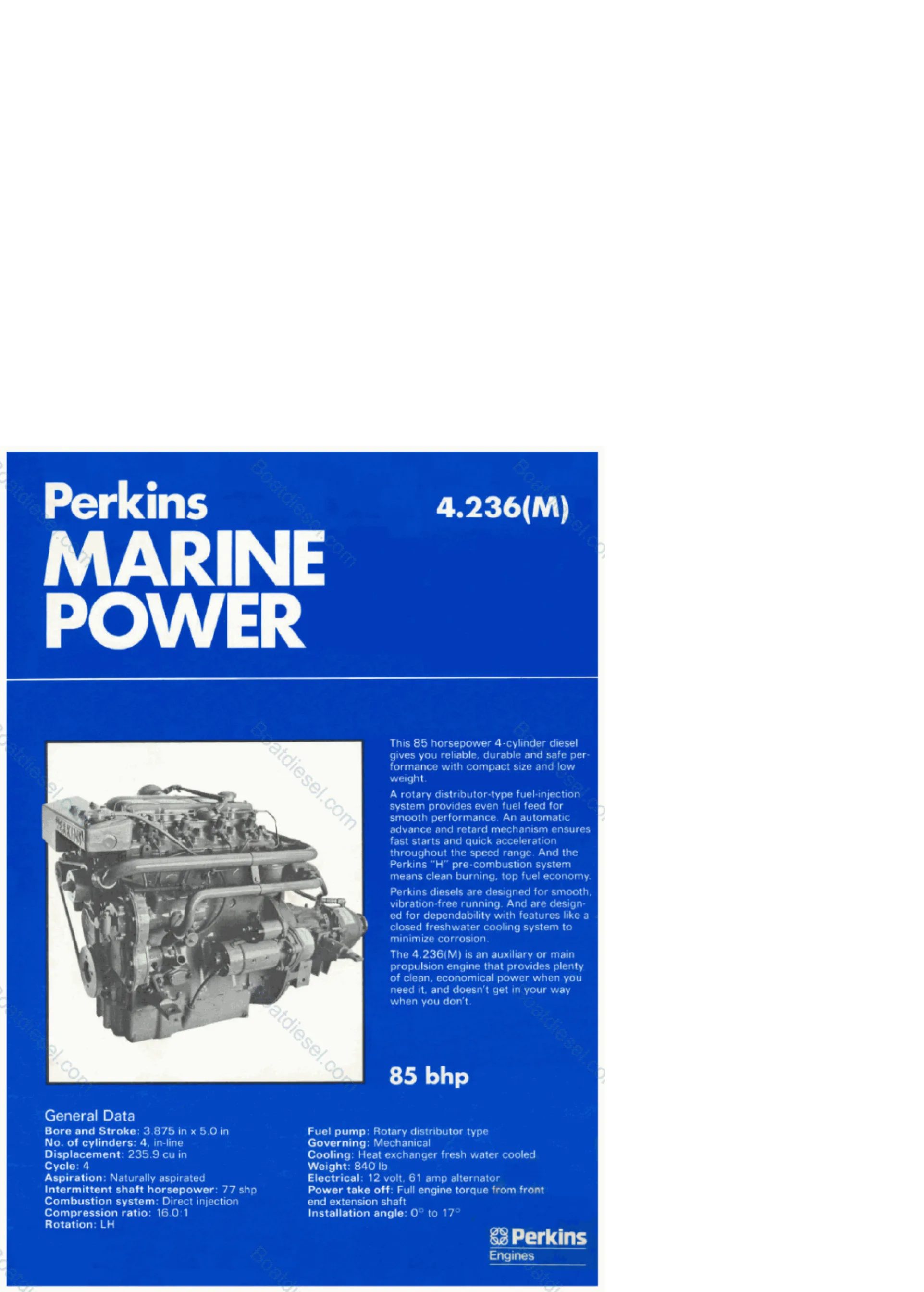 Perkins Marine 4.236M — Página 2