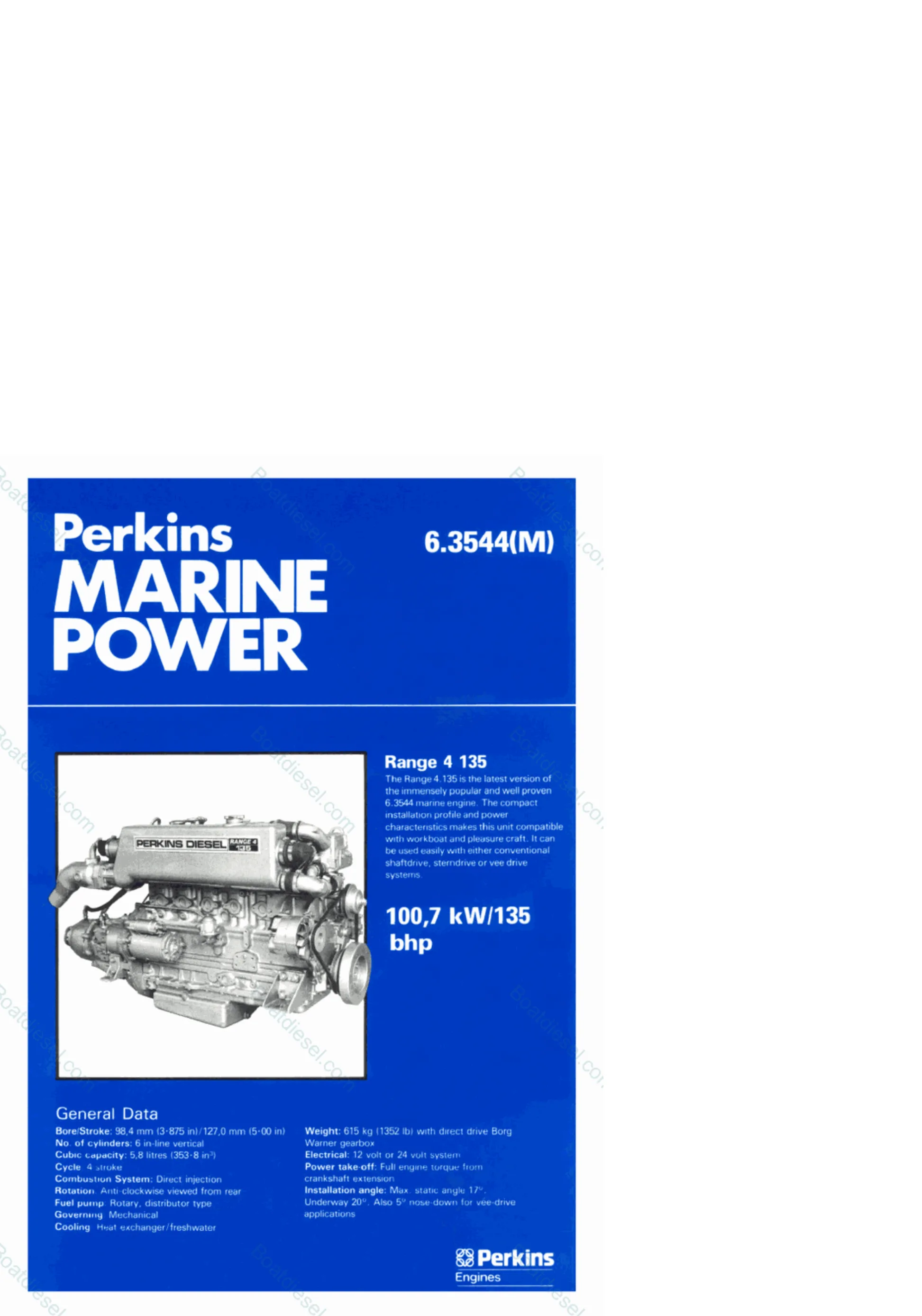 Perkins Marine 6.354M — Página 2