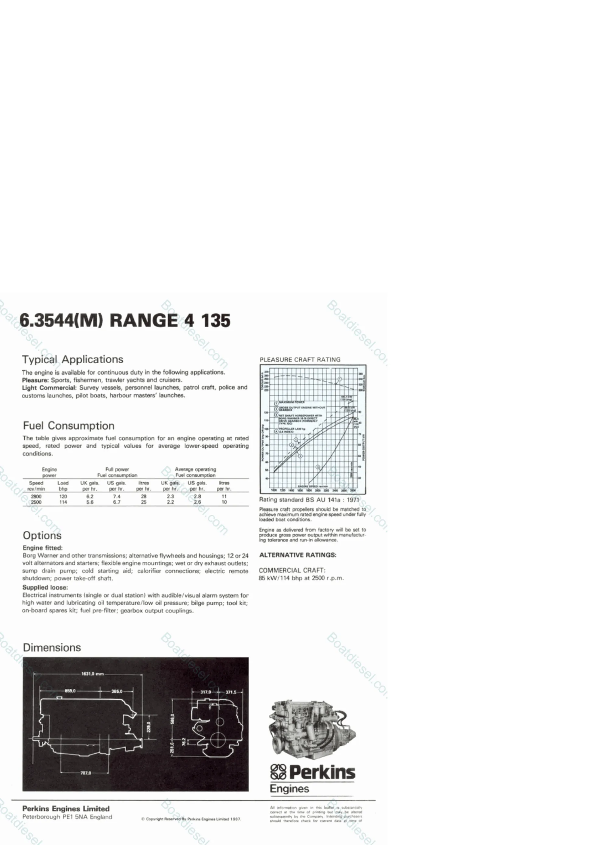Perkins Marine 6.354M — Página 3