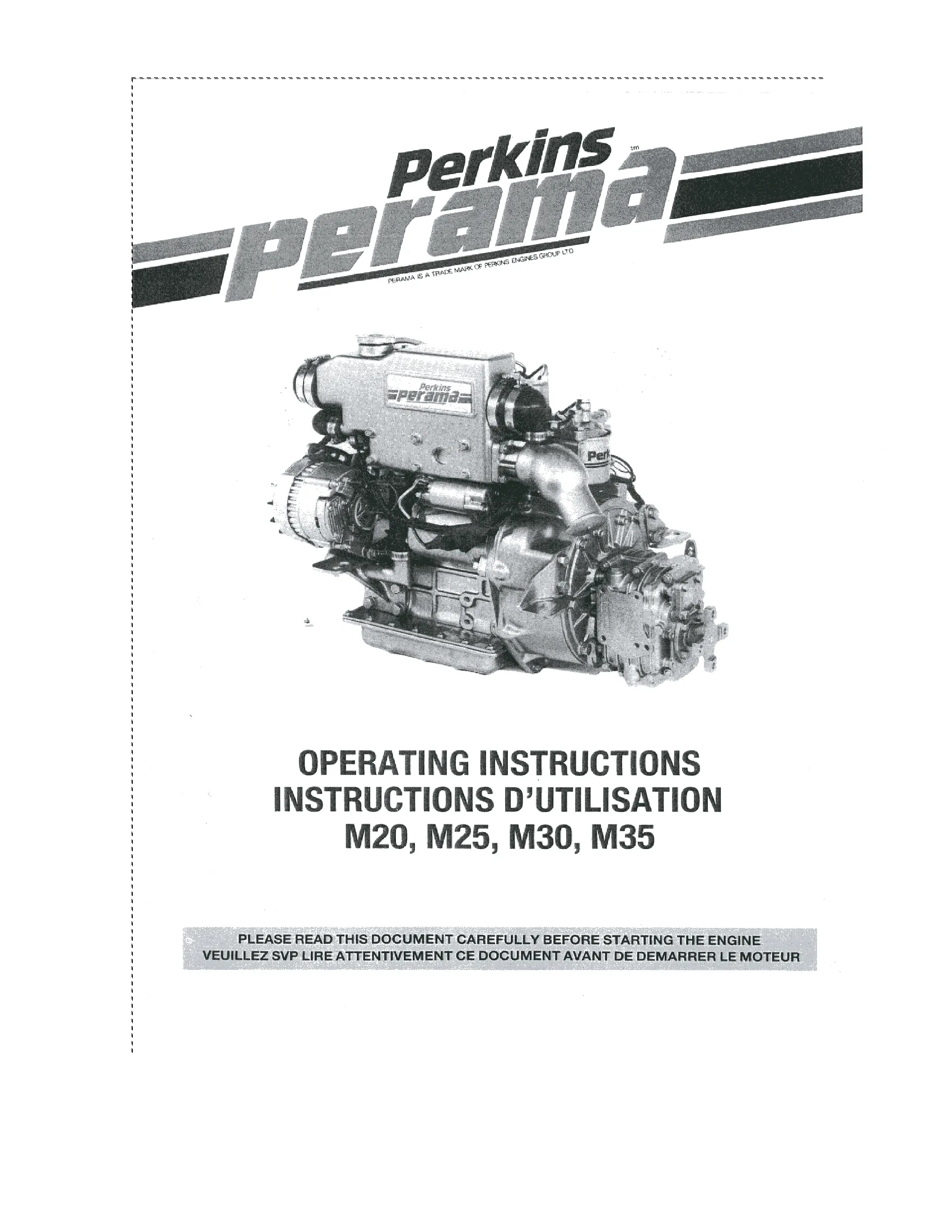 Perkins Marine Perama M25 — Página 1