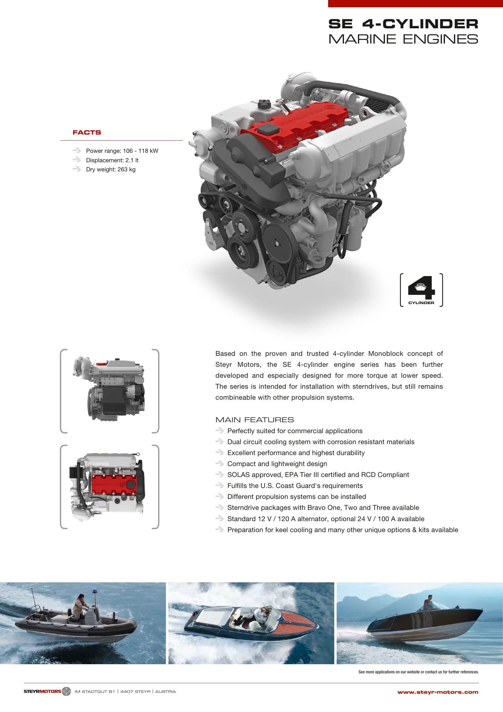 Steyr Motors SE016 — Página 1
