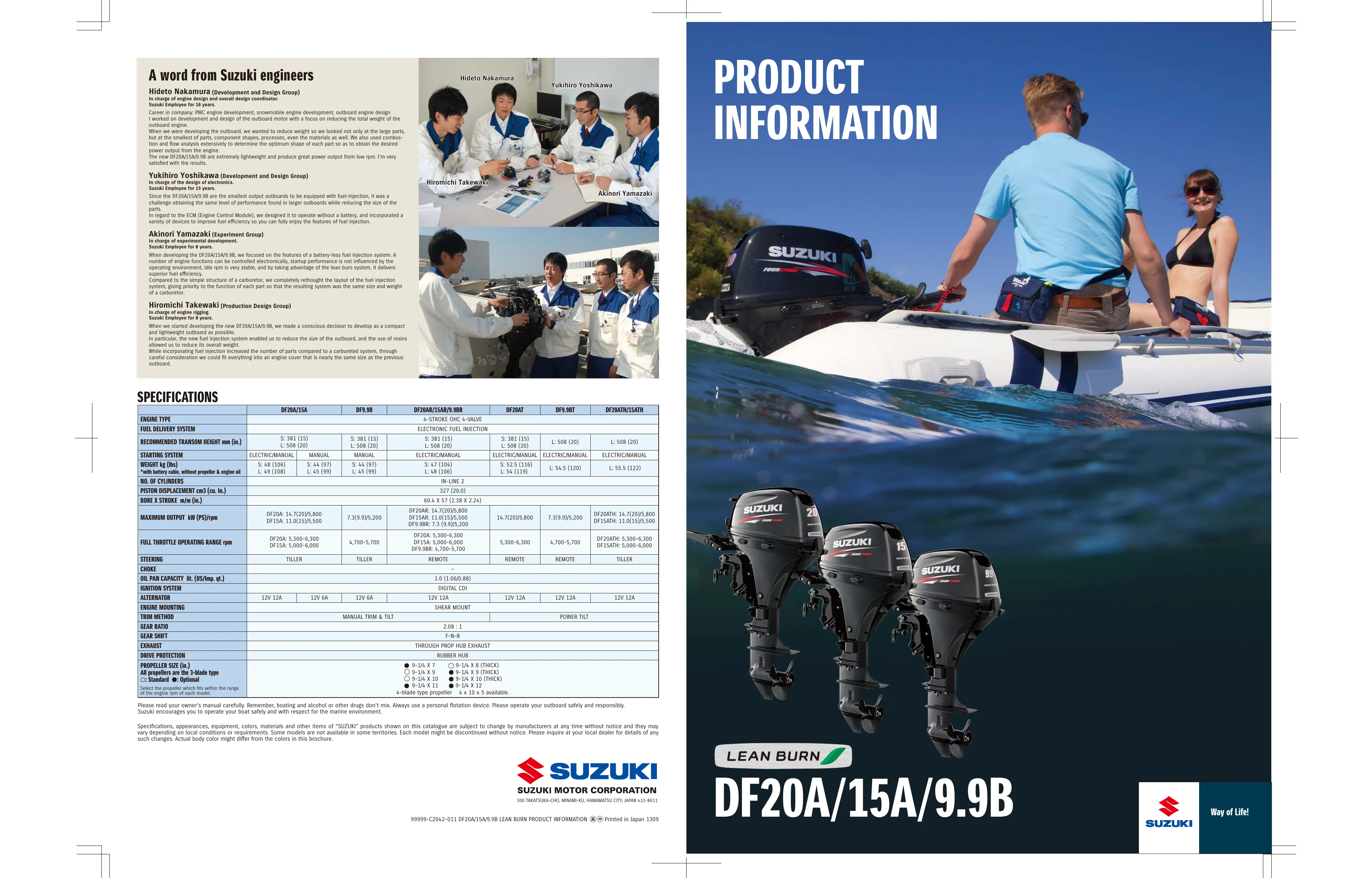 Suzuki Marine DF15AS — Página 1