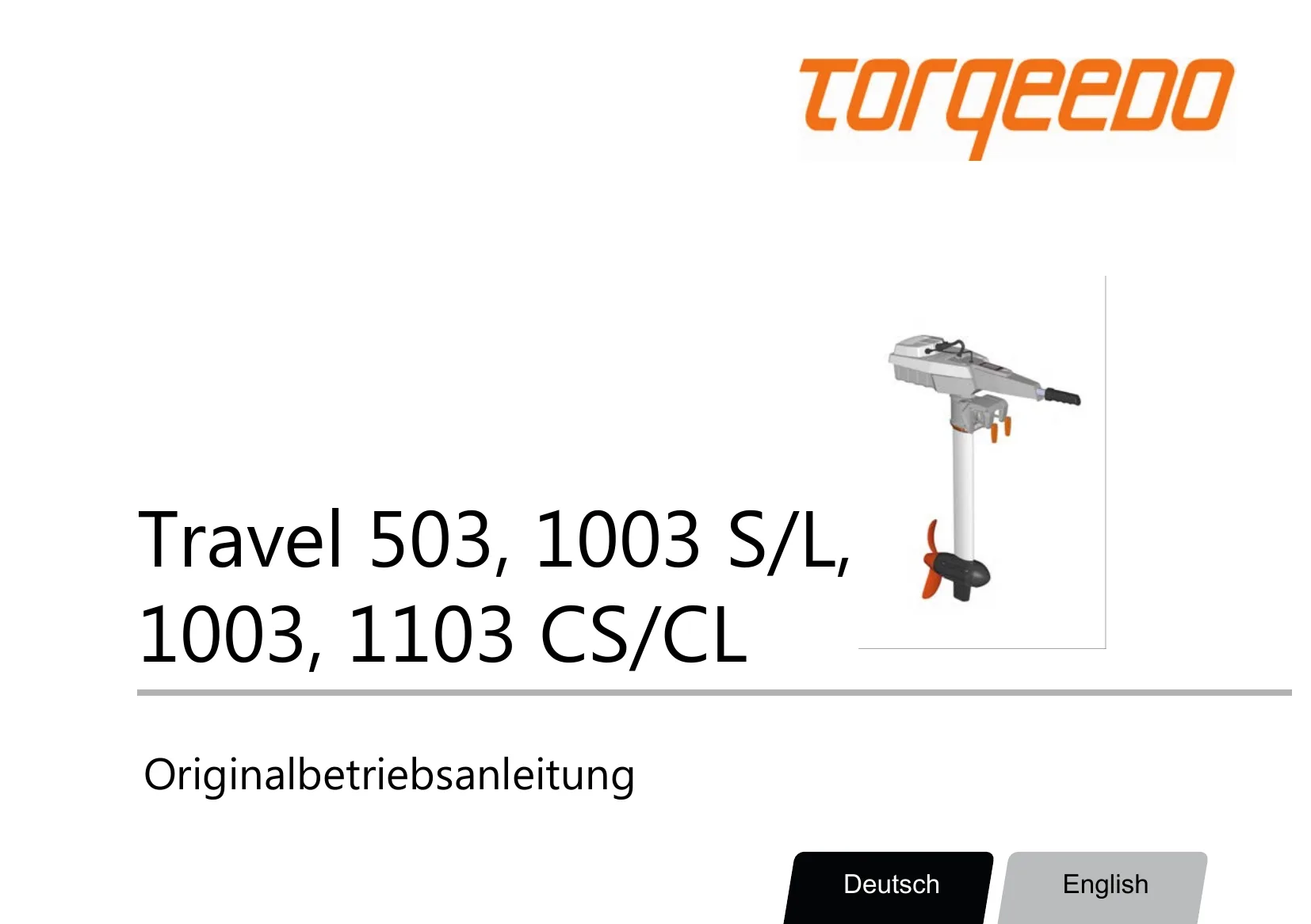 Torqeedo Travel 1103 C — Página 1