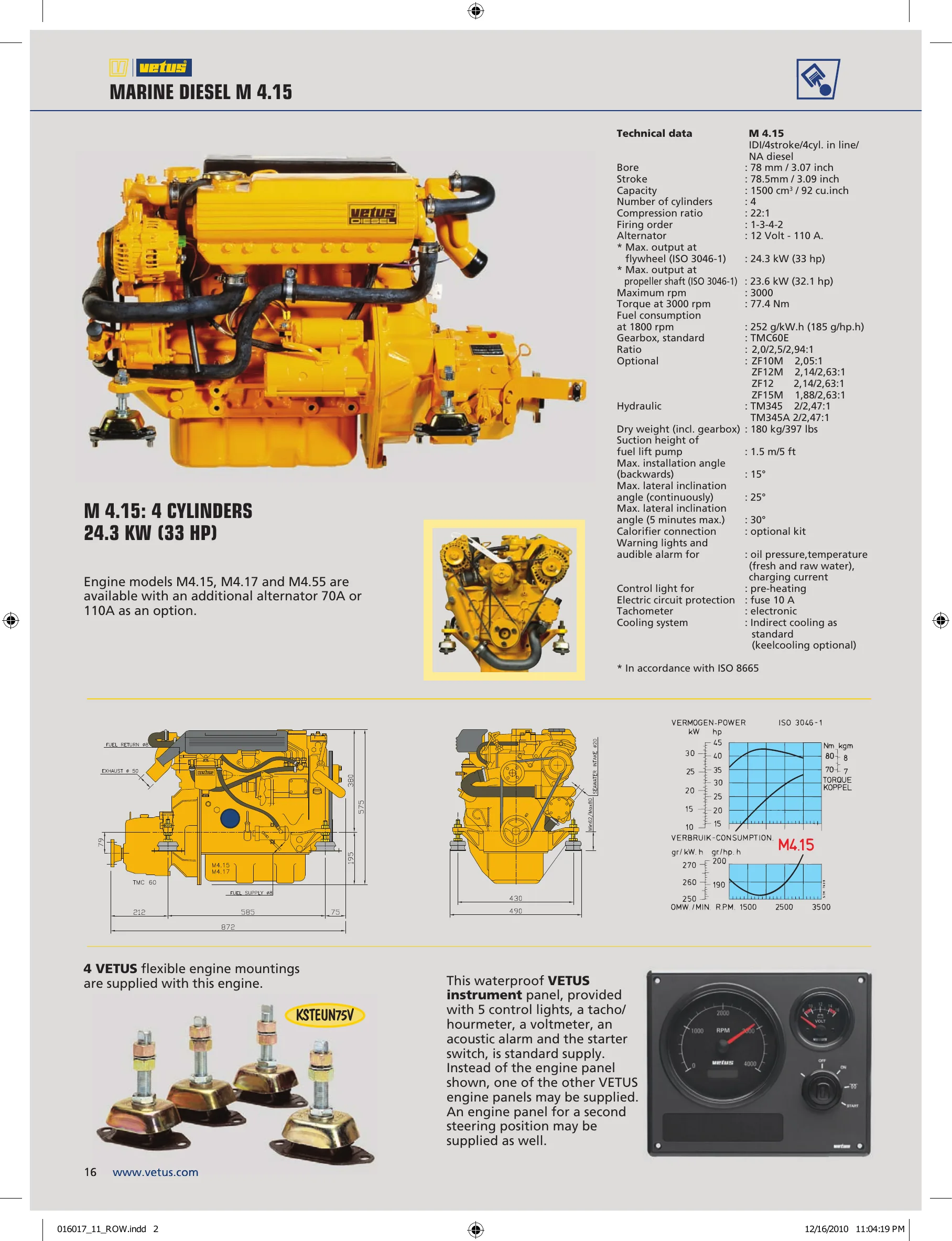 Vetus M4.15 — Página 1