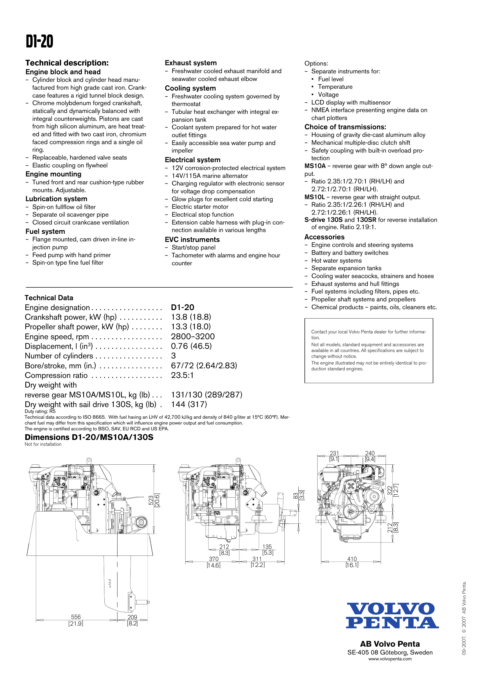 Volvo Penta D1-20 — Página 2