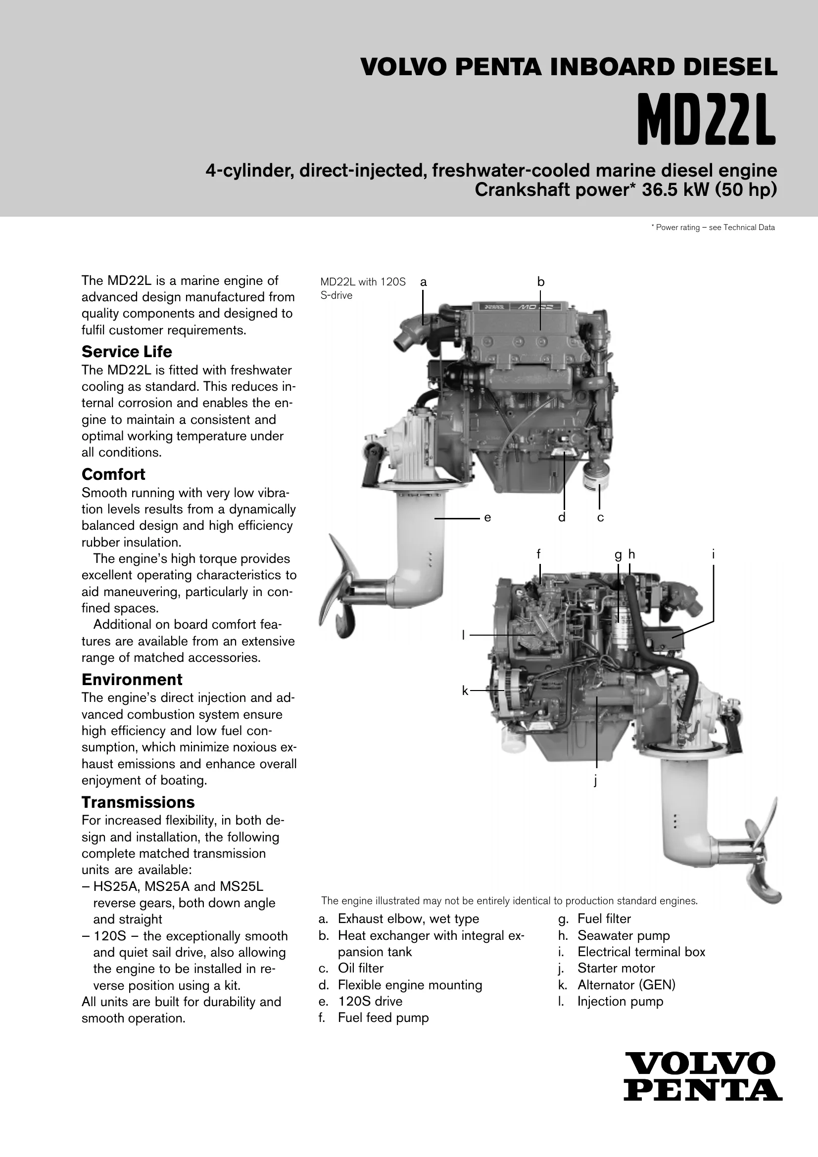 Volvo Penta MD22 — Página 1
