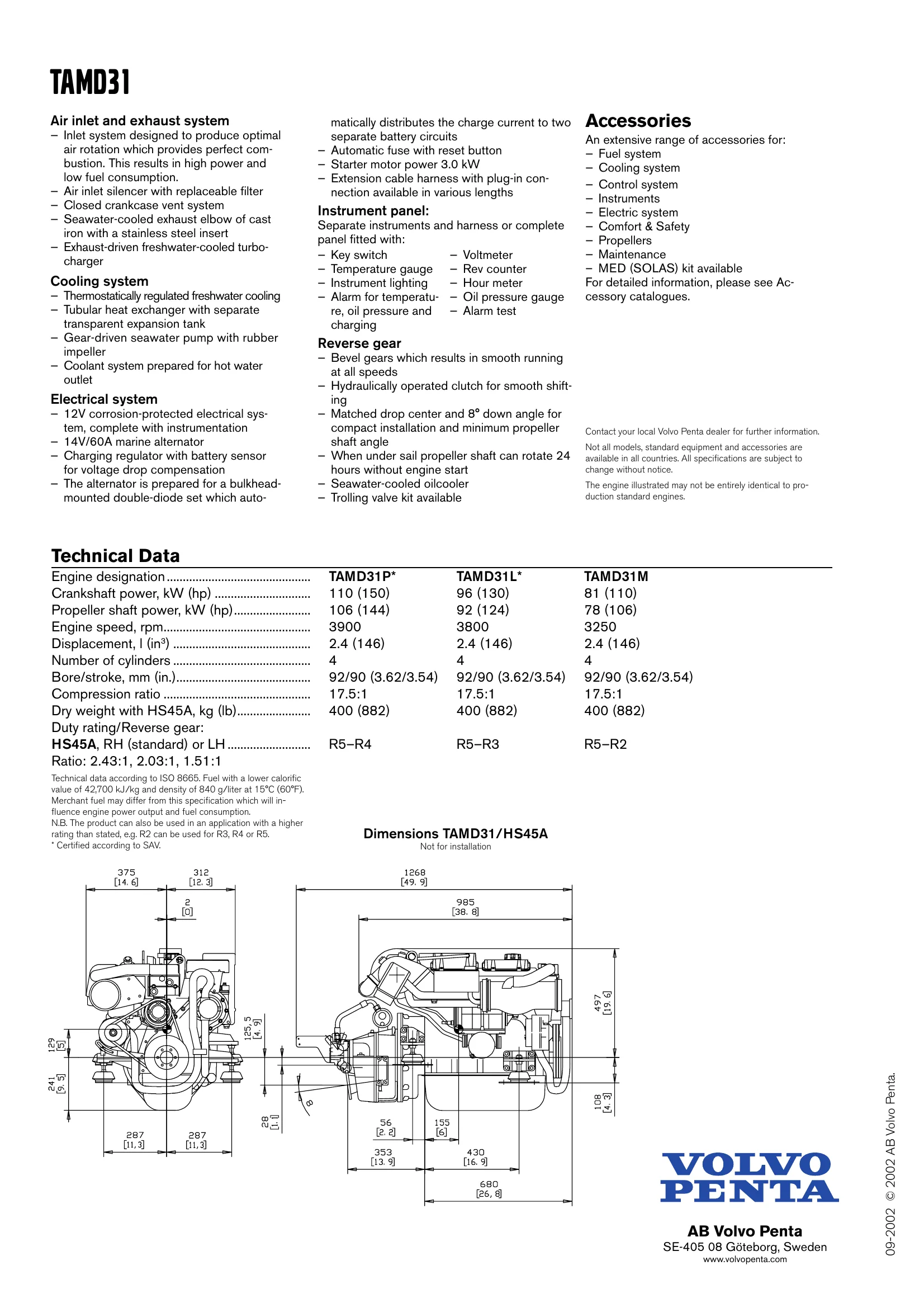 Volvo Penta TAMD31 — Página 2