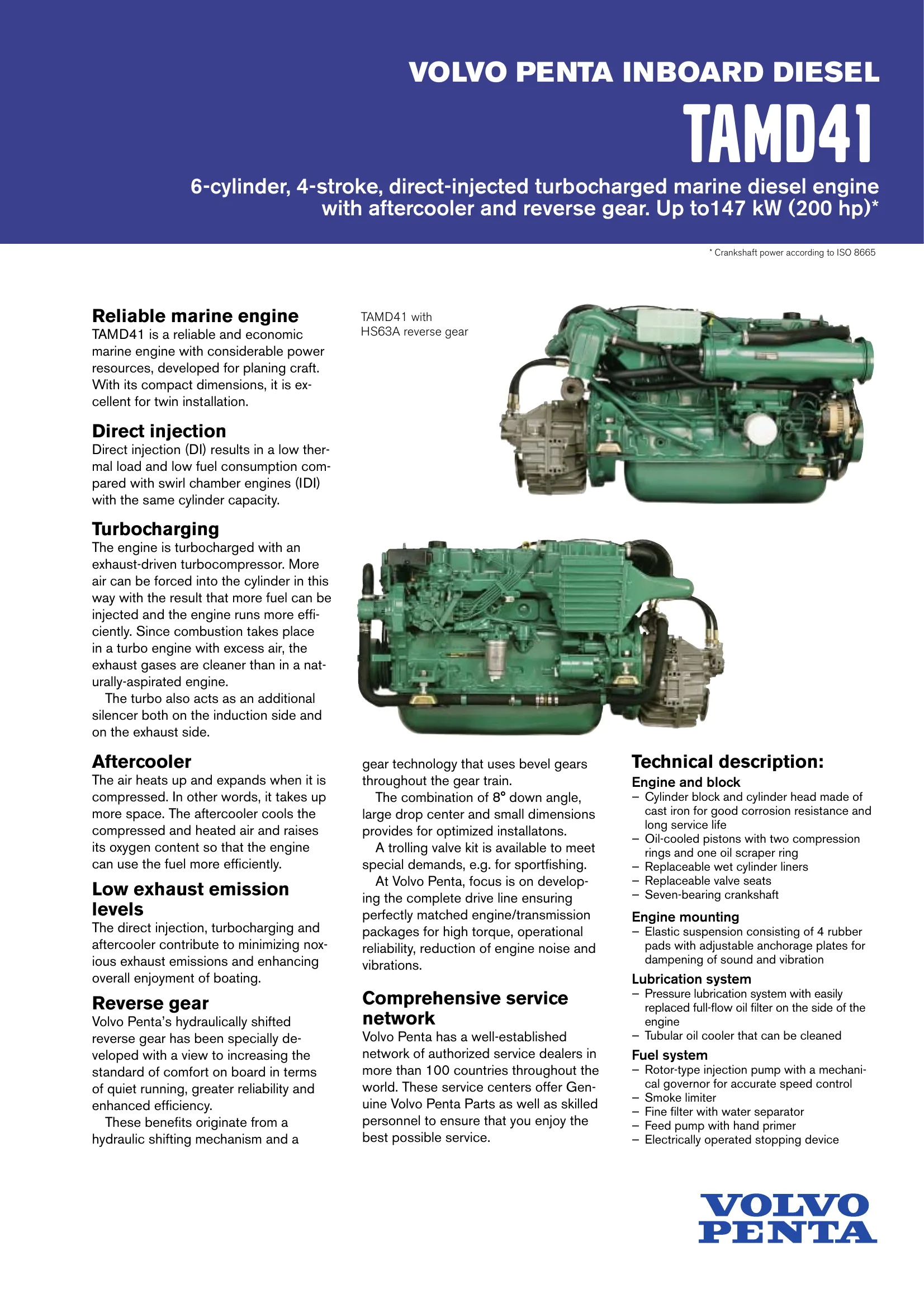 Volvo Penta TAMD41 — Página 1