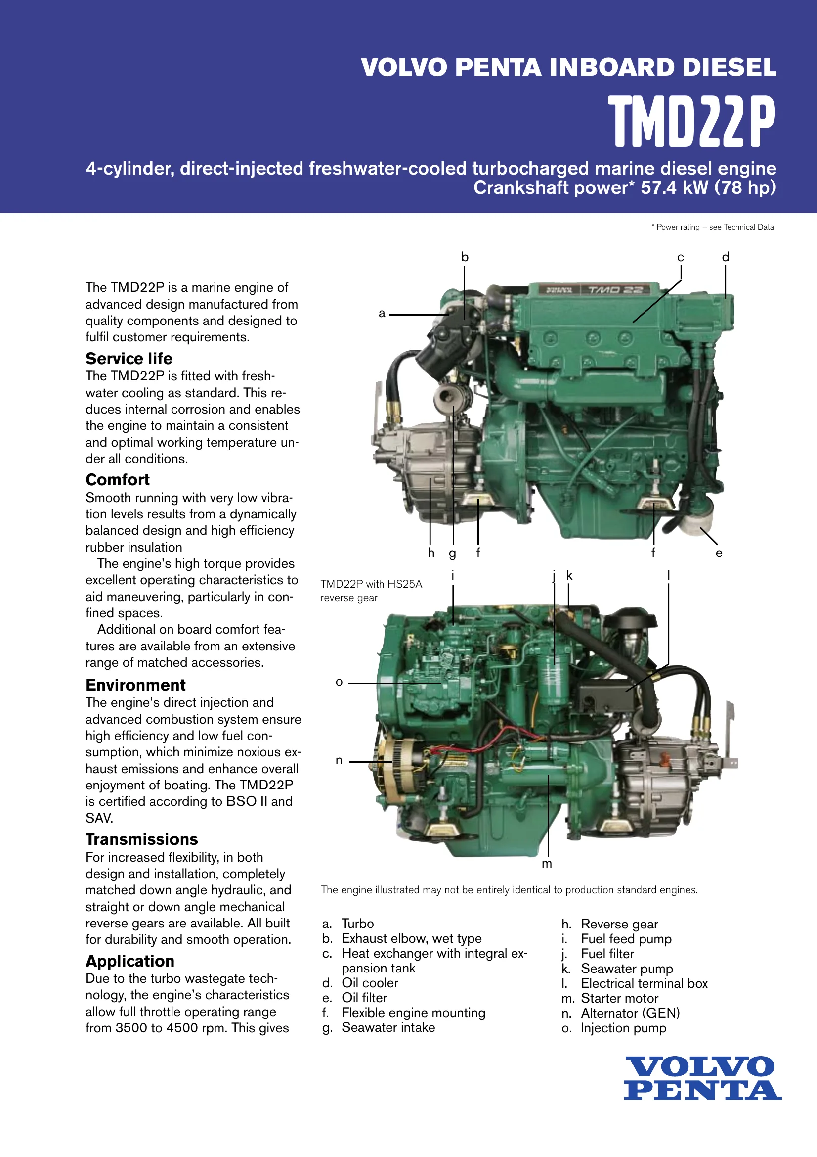 Volvo Penta TMD22 — Página 1