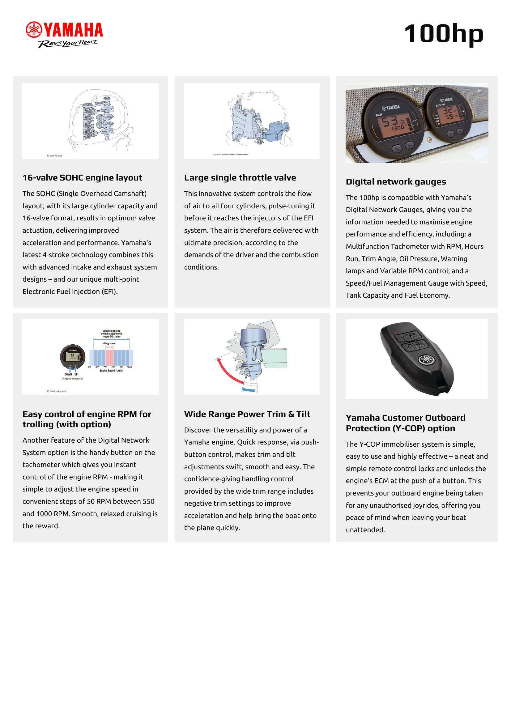 Yamaha Marine F100F — Página 3