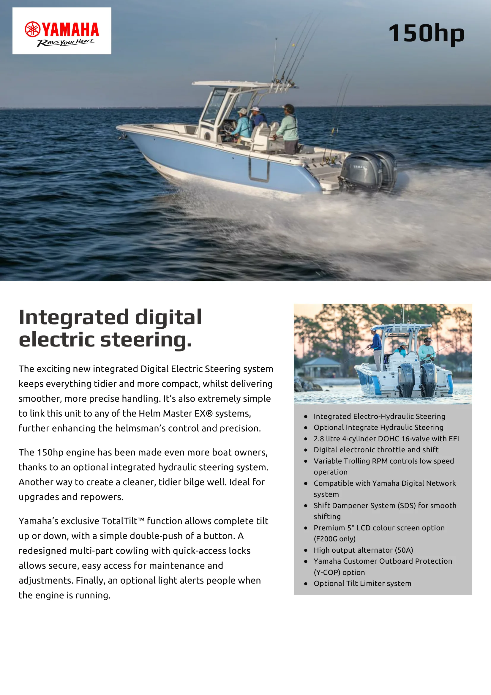 Yamaha Marine F150D — Página 1