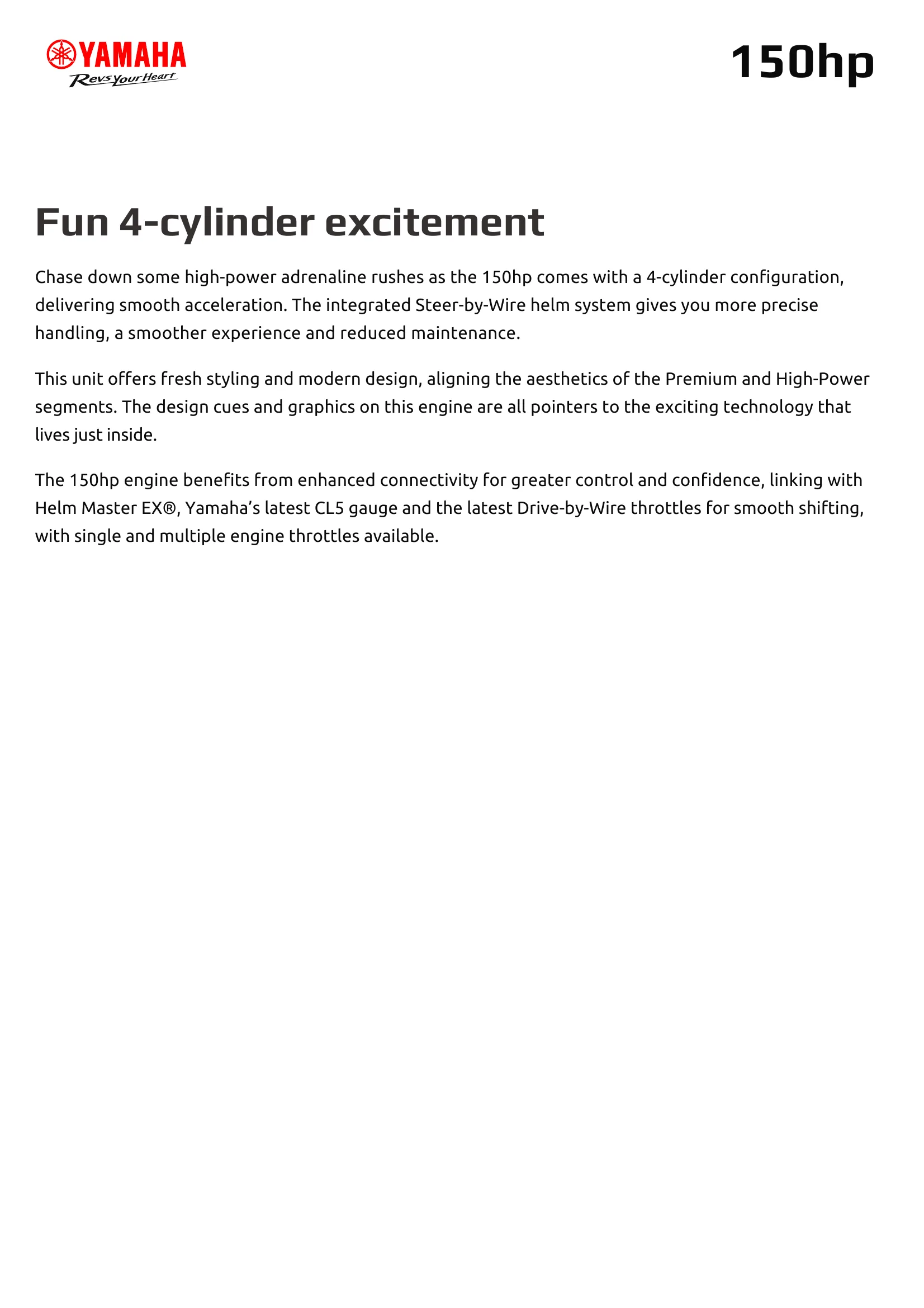 Yamaha Marine F150D — Página 2