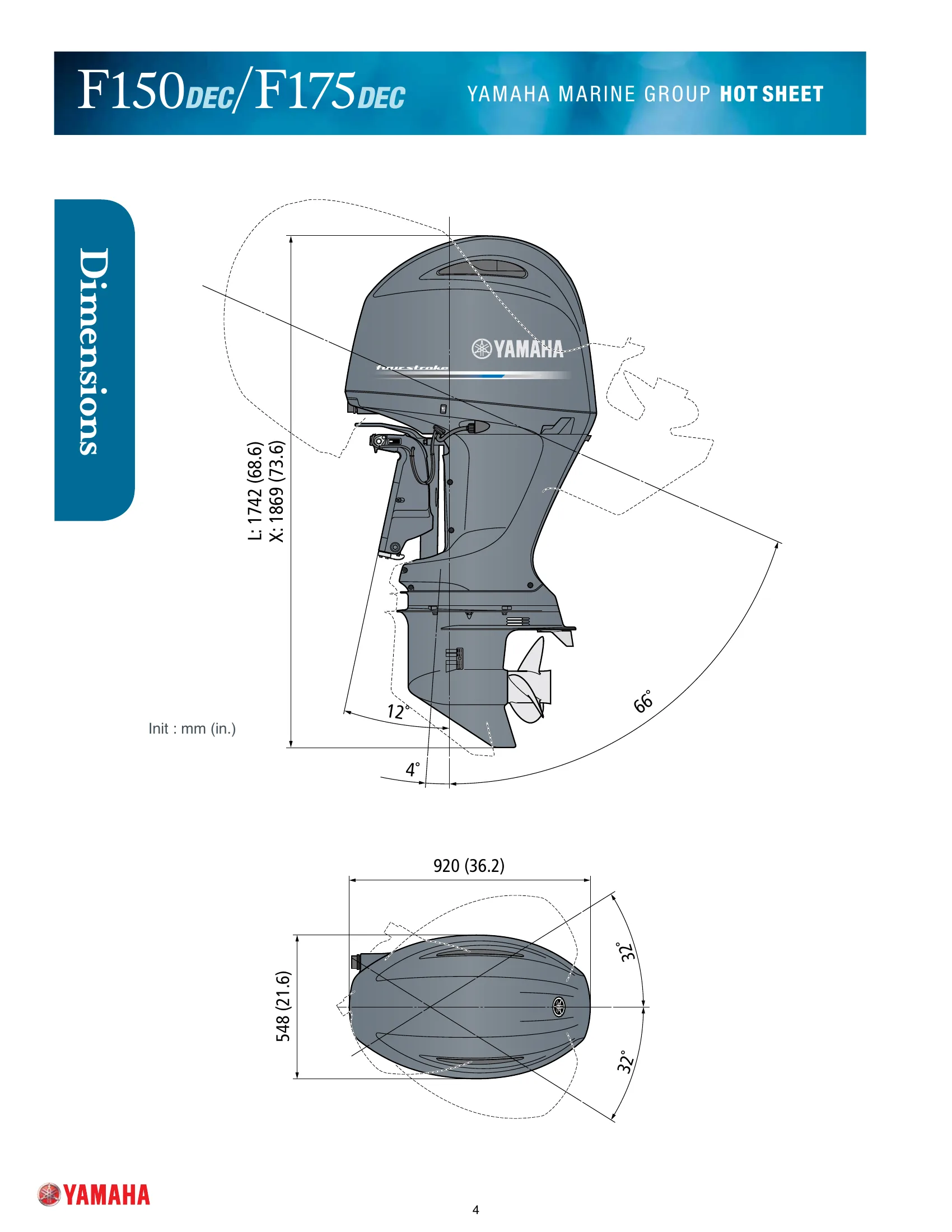 Yamaha Marine F175A — Página 4