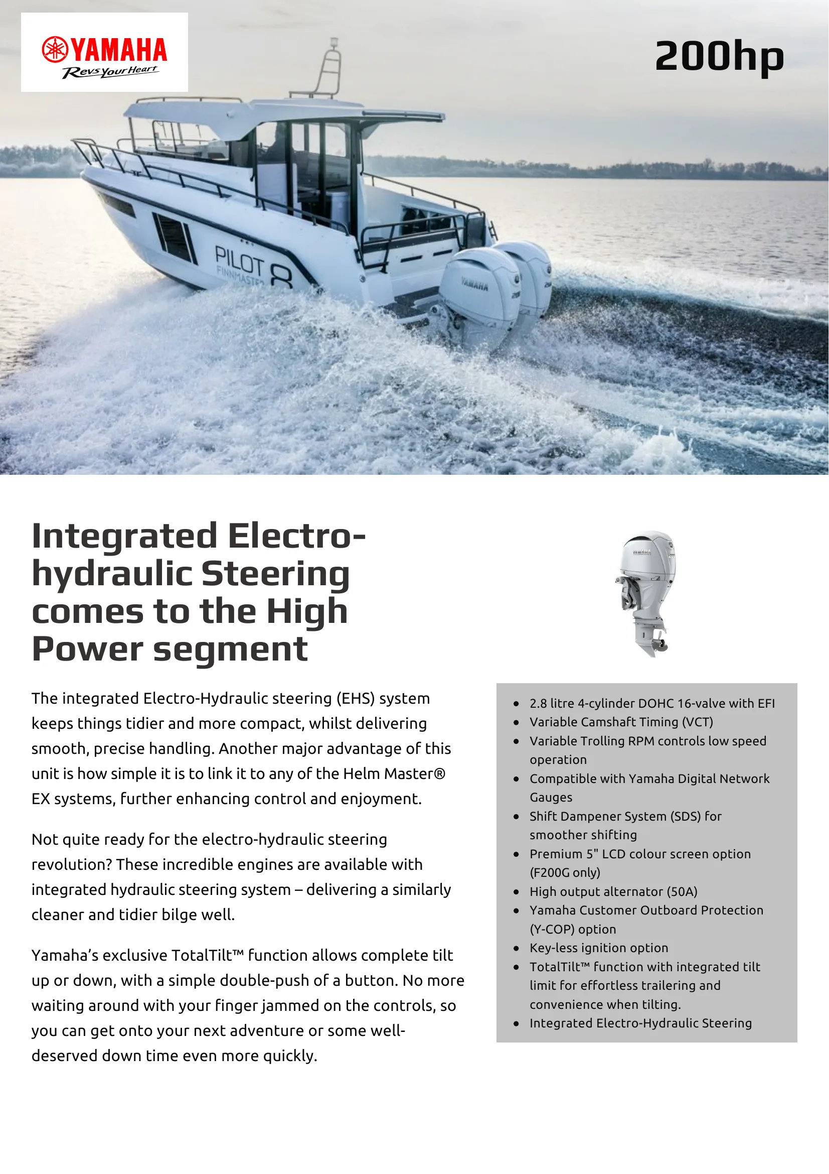 Yamaha Marine F200F — Página 1