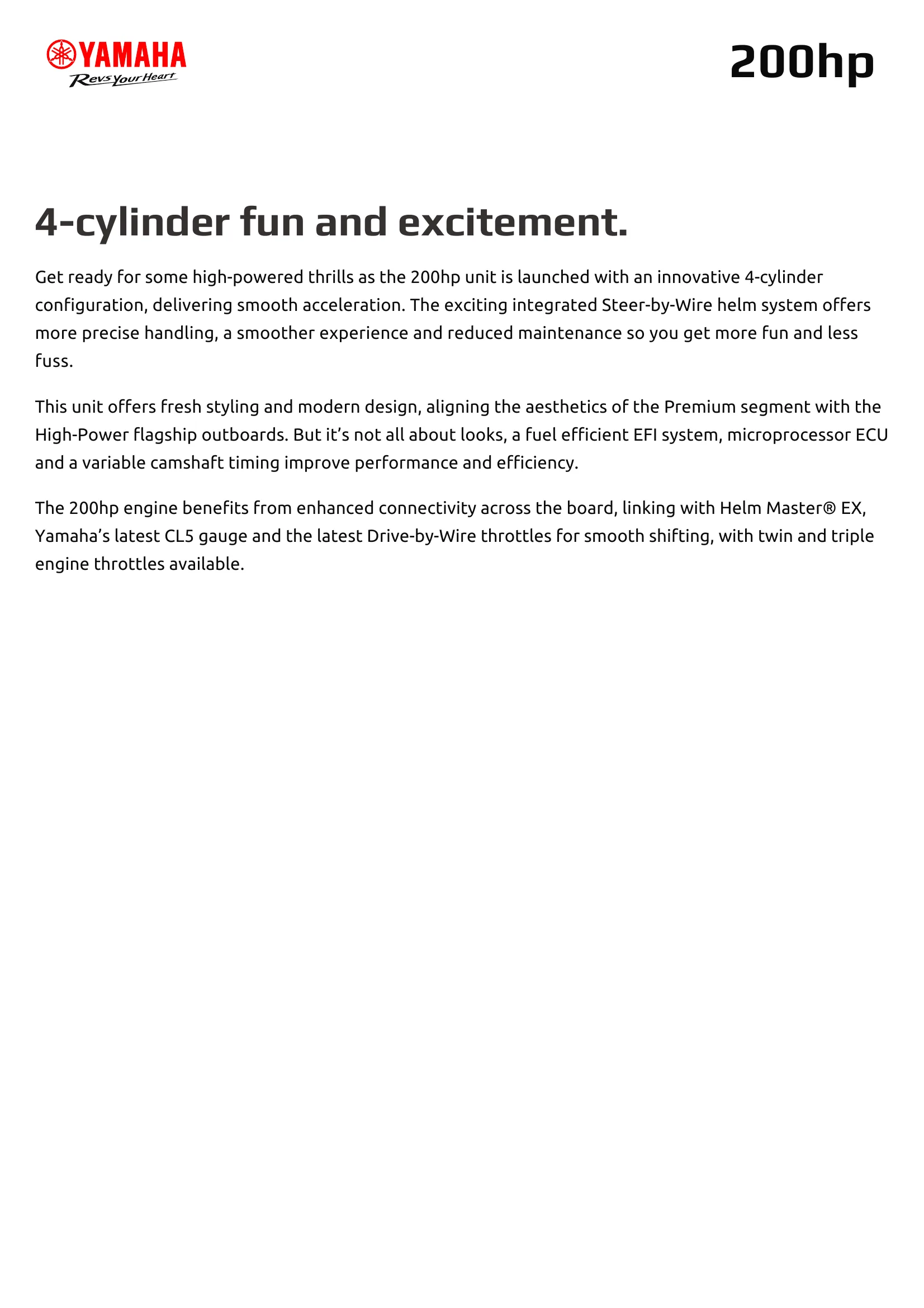 Yamaha Marine F200F — Página 2