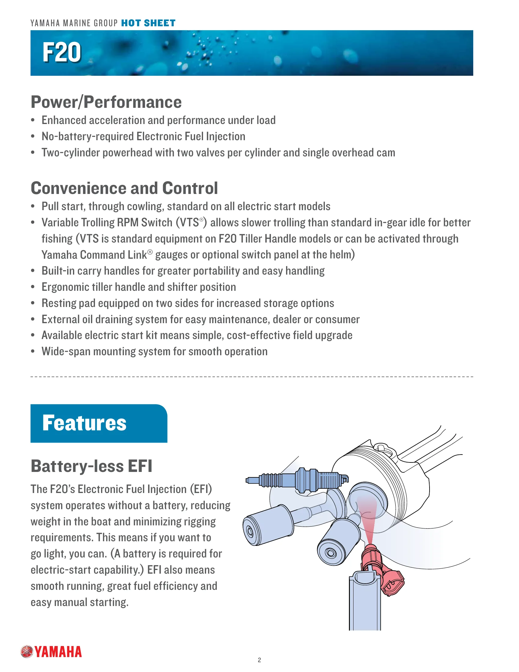 Yamaha Marine F20B — Página 2