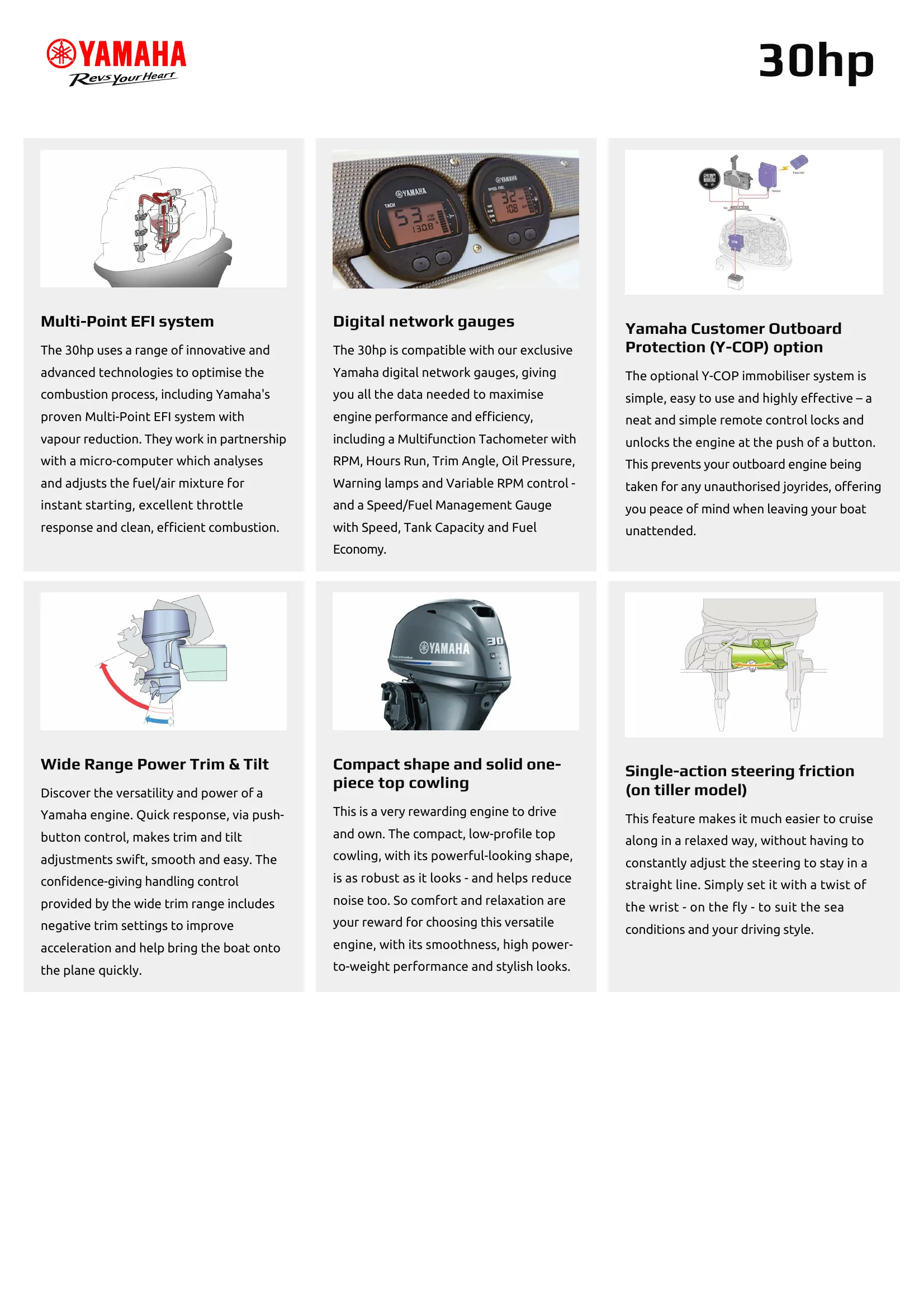 Yamaha Marine F30B — Página 3