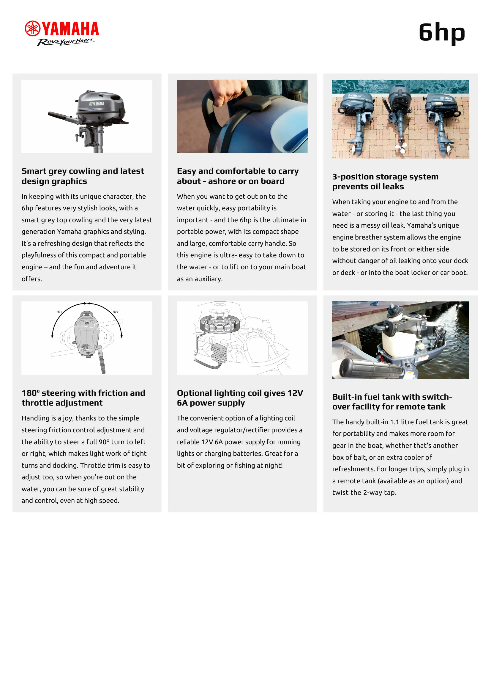 Yamaha Marine F6C — Página 3