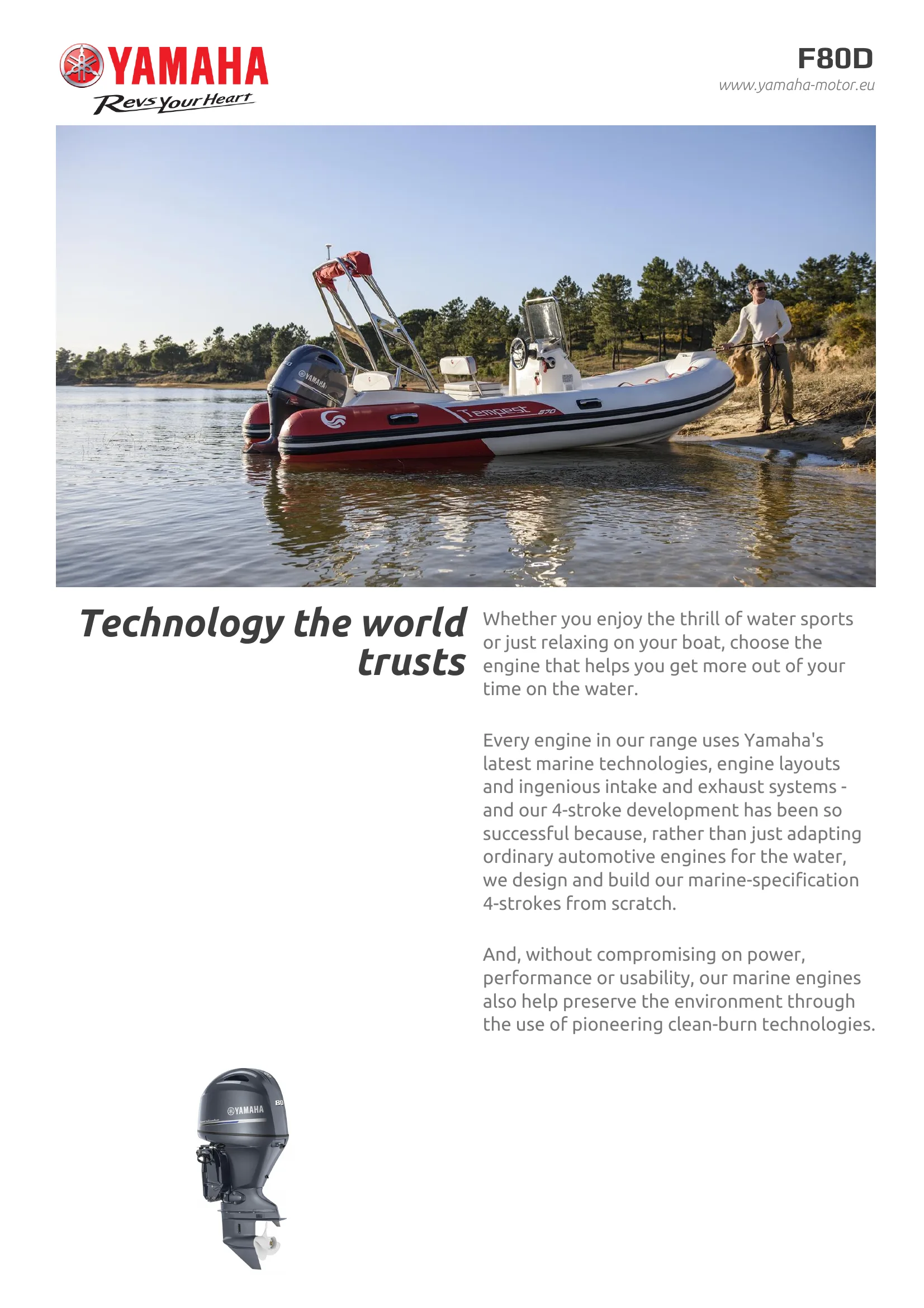 Yamaha Marine F80D — Página 2