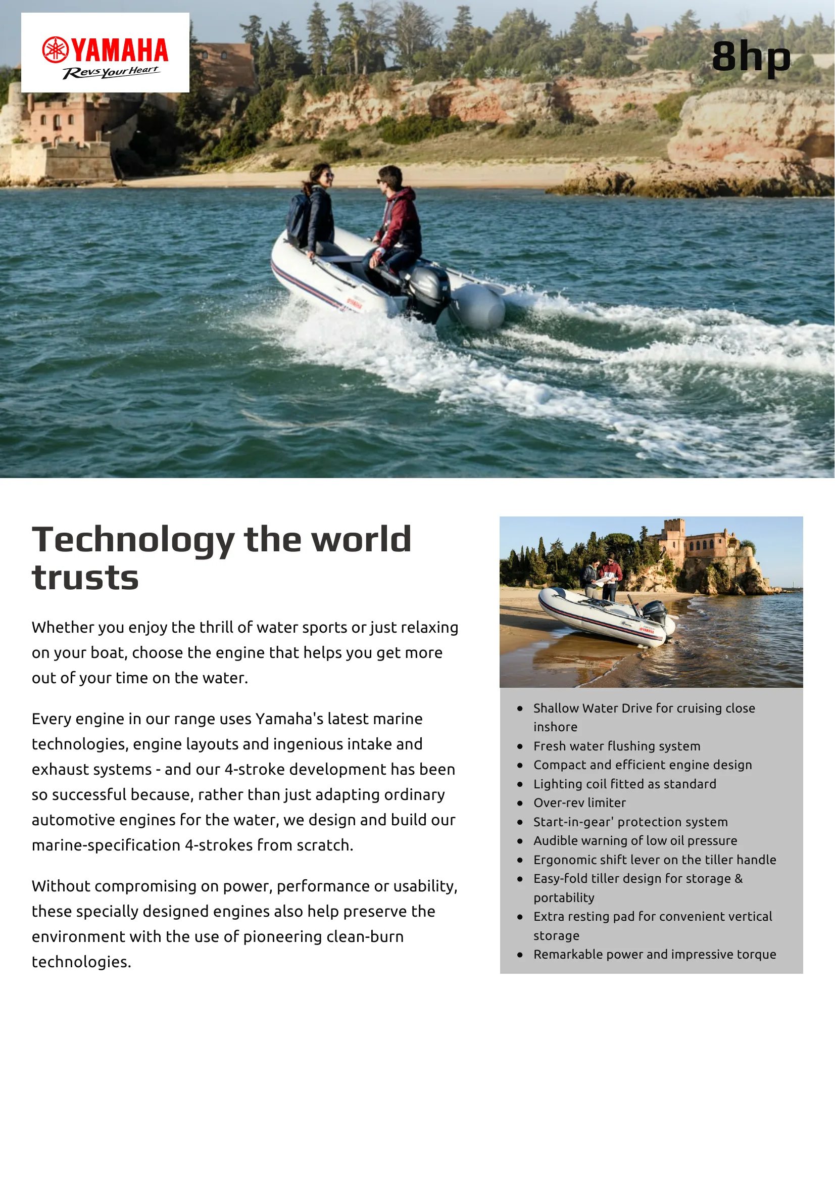 Yamaha Marine F8F — Página 1