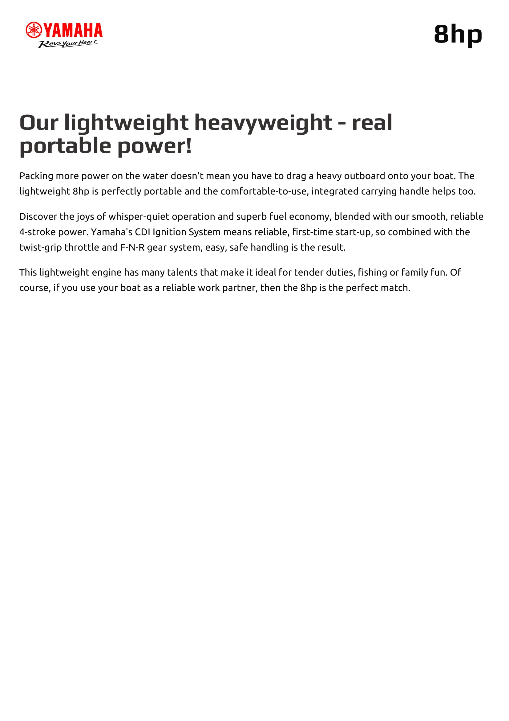 Yamaha Marine F8F — Página 2