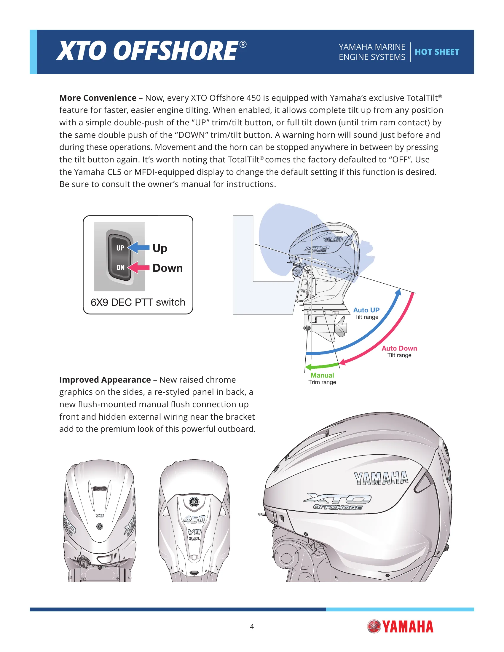 Yamaha Marine V8 XTO 425 — Página 4