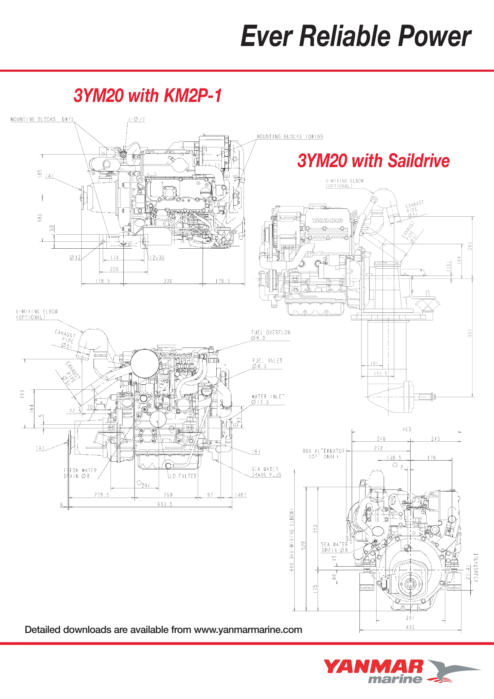 Yanmar 3YM20 — Página 4