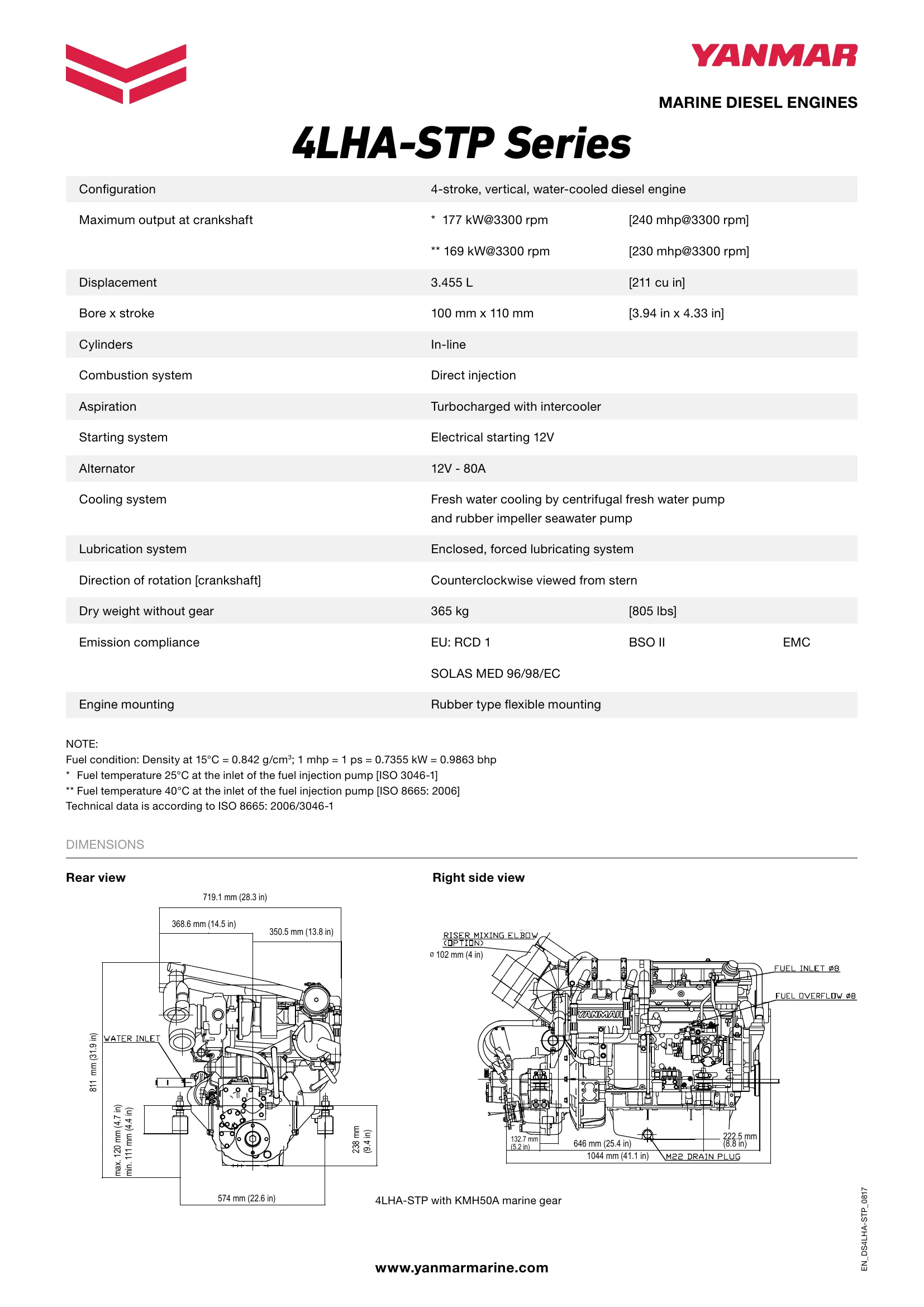 Yanmar 4LHA-STP — Página 2